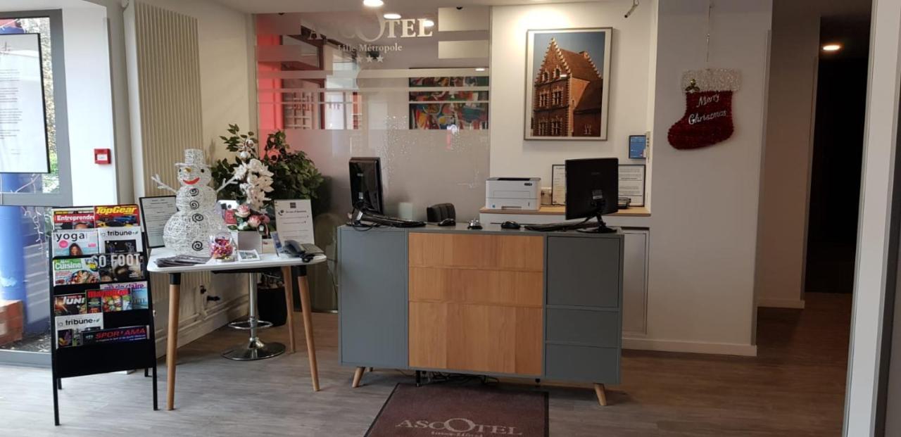 The Originals City, Hotel Ascotel, Lille Est Grand Stade Вильнёв-д'Аск Экстерьер фото